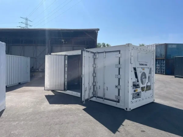 conteneur frigorifique 20 pieds porte latérale