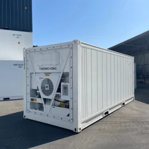 conteneur frigorifique 20 pieds porte latérale