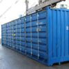 Conteneur de 40 pieds avec porte latérale ouverte RGHU 411146-1