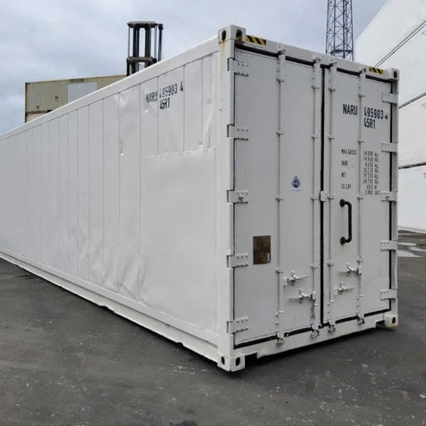 Conteneur réfrigéré High Cube de 40 pieds NARU 495903-4 avec éclairage et prise électrique – Image 4