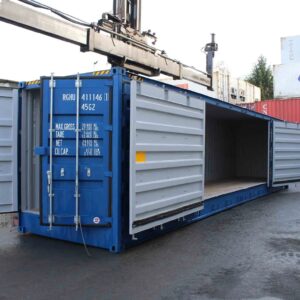 Conteneur de 40 pieds avec porte latérale ouverte RGHU 411146-1