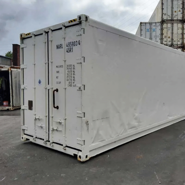 Conteneur réfrigéré High Cube de 40 pieds NARU 495903-4 avec éclairage et prise électrique – Image 3