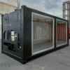 Conteneur réfrigéré sur mesure de 20 pieds avec deux fenêtres intégrées