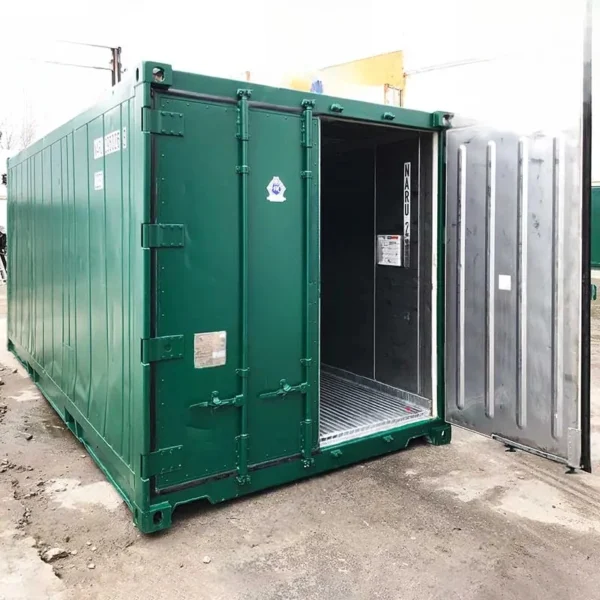 Conteneur stockage isolé Suisse Belgique