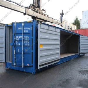 Conteneur de 40 pieds avec porte latérale ouverte RGHU 411146-1