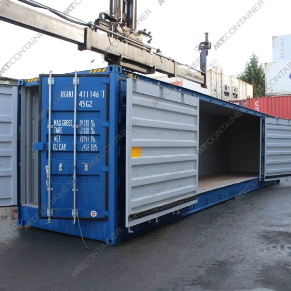 Conteneur de 40 pieds avec porte latérale ouverte RGHU 411146-1