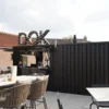 Container Snack spacieux de 6x2m et 8x2m avec options d’auvents personnalisés