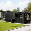 Container Snack spacieux de 6x2m et 8x2m avec options d’auvents personnalisés