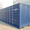 CONTENEUR MARITIME PREMIER VOYAGE OUVERTURE LATÉRALE DE 40 PIEDS HIGH CUBE