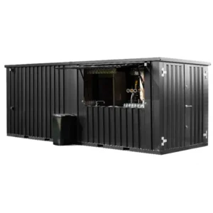 Container Snack spacieux de 6x2m et 8x2m avec options d’auvents personnalisés