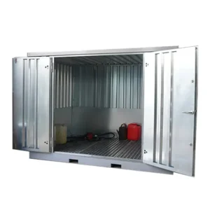 Conteneur chimique 2 x 2 mètres – Double porte