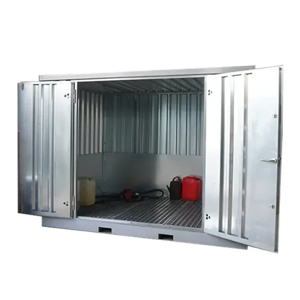 Conteneur chimique 2 x 2 mètres – Double porte