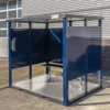 Abri Ouvert de dimension 2×2 mètres sur demande dans de nombreuses couleurs RALS Classiques
