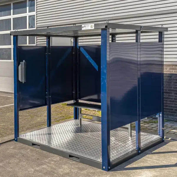 Abri Ouvert de dimension 2×2 mètres sur demande dans de nombreuses couleurs RALS Classiques – Image 3
