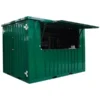 Conteneur bar démontable 3 x 2 mètres Vert RAL 6005
