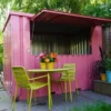 Conteneur bar démontable 3 x 2 mètres Rose 3014