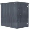 Conteneur 1,5 x 2,2 mètres – (Anthracite) – RAL 7016