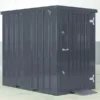 Conteneur 1,5 x 2,2 mètres – (Anthracite) – RAL 7016