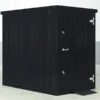 Abri de Jardin 1,5 x 2,2 mètres – RAL 9005 (Noir)