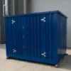 Conteneur chimique 2 x 2 mètres en couleur – Double porte