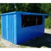 Conteneur bar démontable 3 x 2 mètres Bleu 5012