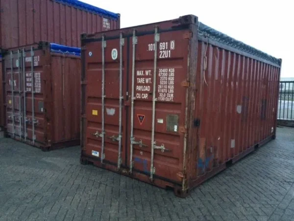 Container open top 20 pieds (occasion)