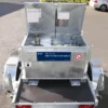 Réservoir d'essence mobile KI-B, à double paroi, 330 litres, avec pompe 230V (ATEX) et accessoires