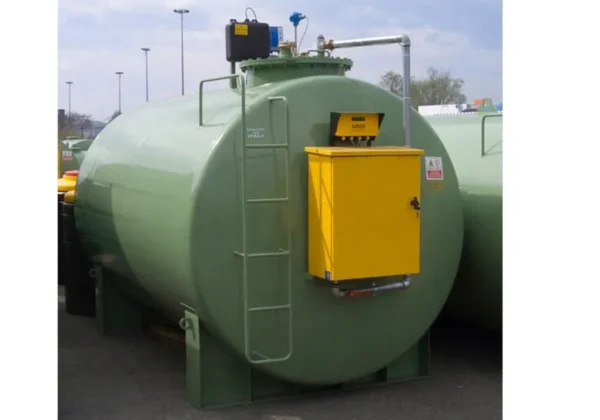 Réservoir à double paroi conforme à la norme EN 12285, 20000 litres, avec électropompe 70 L/min. – Image 10