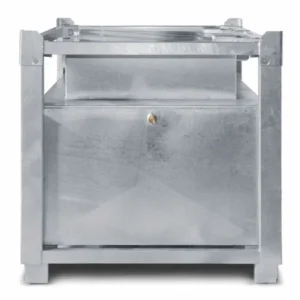 Cuve mobile pour gazole, en acier, pompe de 12 volts, 1000 litres