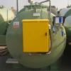 Réservoir à double paroi conforme à la norme EN 12285, 10000 litres, avec électropompe 70 L/min.