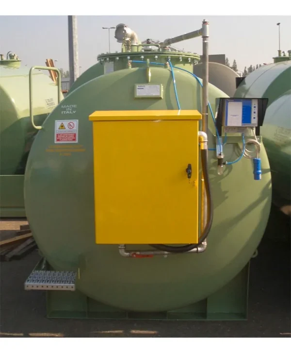 Réservoir à double paroi conforme à la norme EN 12285, 20000 litres, avec électropompe 70 L/min. – Image 5