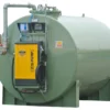 Réservoir à double paroi conforme à la norme EN 12285, 10000 litres, avec électropompe 70 L/min.