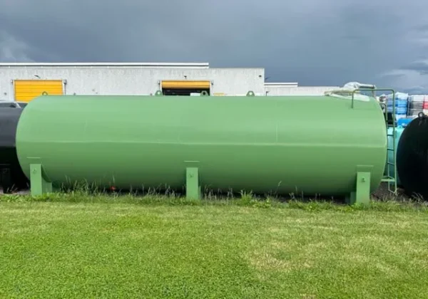 Réservoir à double paroi conforme à la norme EN 12285, 20000 litres, avec électropompe 70 L/min. – Image 8