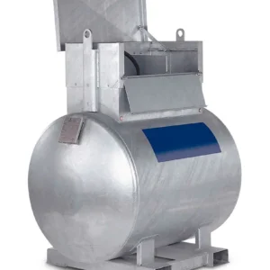 Réservoir mobile pour gasoil KC500-K, 500 litres, pompe 230V et accessoires, coffre de rangement