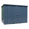 Conteneur 3 x 2 mètres RAL 7016 – Porte double côté long