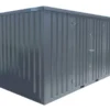 Conteneur 4 x 2 mètres RAL 7016 – Porte double côté long