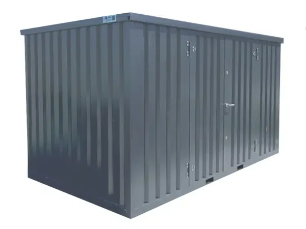 Conteneur 4 x 2 mètres RAL 7016 – Porte double côté long – Image 5