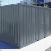 Conteneur 4 x 2 mètres RAL 7016 – Porte double côté long