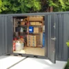 Conteneur 4 x 2 mètres RAL 7016 – Porte double côté long
