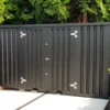 Conteneur Noir 4 x 2 mètres – Porte double côté long
